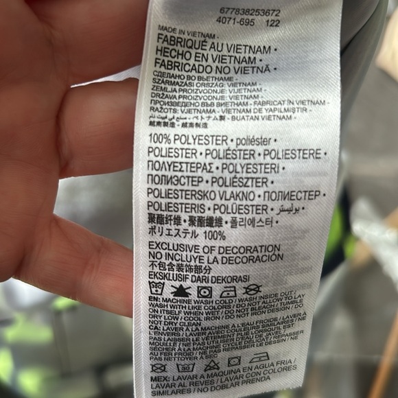 NWT Hurley boys Checkered Boardshorts big kid, size 20 - Picture 9 of 9